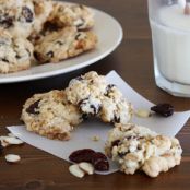 Cherry Almond Oat Breakfast Cookies